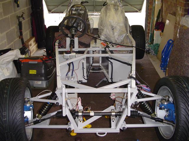 chassis with wheels